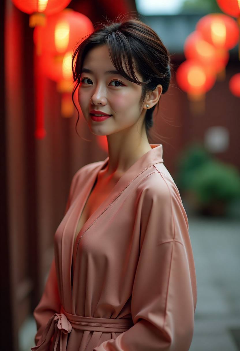 女主在药铺整理药材